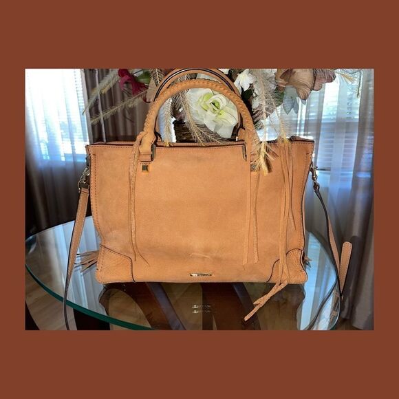 REBECCA MINKOFF Brown Suede Bag Rebecca Minkoff Brown Suede Bag - Picture 1 of 16